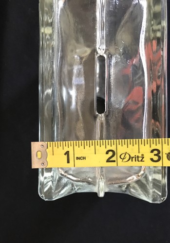 Monogramed Glass Baby Kid Coin Bank Etched Pink Letter M 5.5" x 5.5" x 3" New - Picture 6 of 7