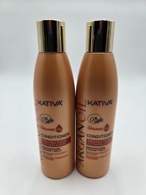 Kativa Conditioner with Organic Argan Oil 250ml, 8.4oz lot of 2