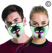 WOLF MASK Cover your face couples matching face masks -face mask  2 pcs 