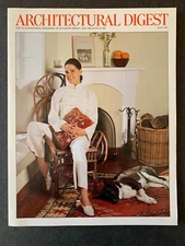 Architectural Digest Magazine July 1997 1990's Lifestyle Interior Design Décor 