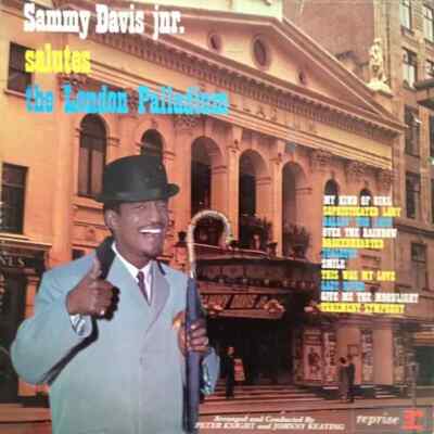 LP Sammy Davis Jr. Salutes The London Palladium NEAR MINT Reprise Records