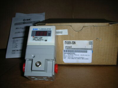 SMC ITV2011-212N, ITV2011212N Electro-Pneumatic E/P Regulator 1/4'' NPT NOS!! 1Pc