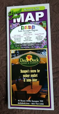 Sunapee New Hampshire Local Area Map 