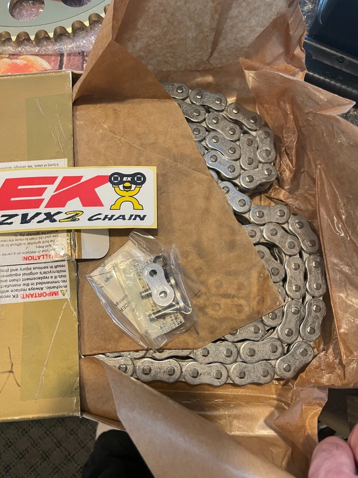 Kawasaki Ninja ZX1200R 2004 cadena (extendida) y bolsillos 530ZVX2 150 Foto 3 de 4