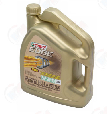5-Quarts CASTROL EDGE 5w30 Fully Synthetic  European Formula Motor Oil