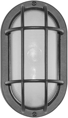 Euri Lighting EOL-WL13BK-2050e Aluminum Housing, Bulkhead Outdoor Cool White 