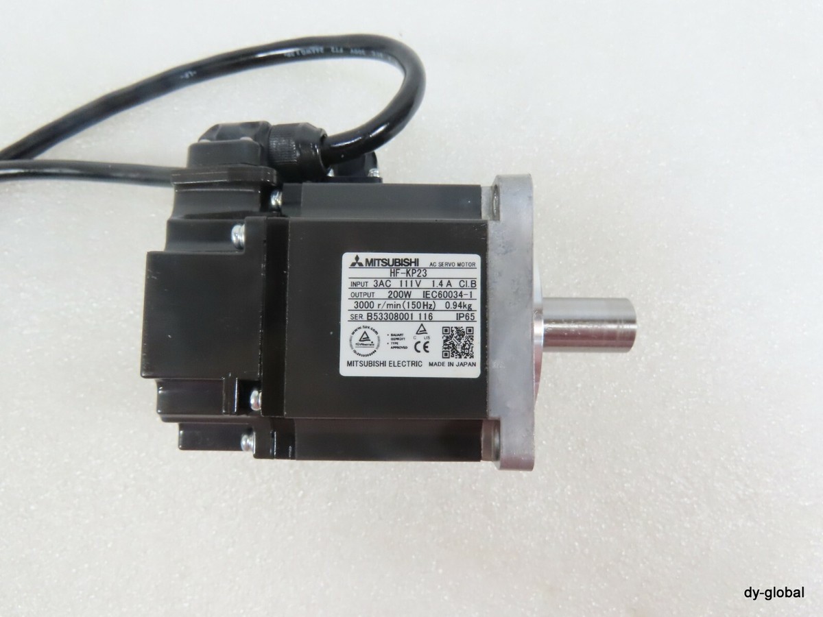 MITSUBISHI J3 Series Used HF-KP23 W/cable AC SERVO MOTOR MITSUBISHI J3 Series Used HF-KP23 W/cable AC SERVO MOTOR
