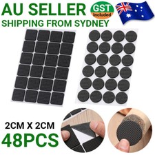 48 PCS Silicone Chair Leg Caps Feet Cover Pads Furniture Table Floor Protectors
