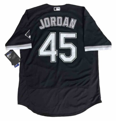 Jordan フィギュア Chicago White Sox マイケルジョーダン Michael Jordan Chicago White Sox Men Small S 36 New Black RARE