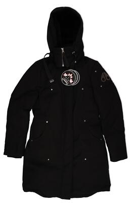 Authentic Famous Brand Women's Longue Rive Parka, Black, M