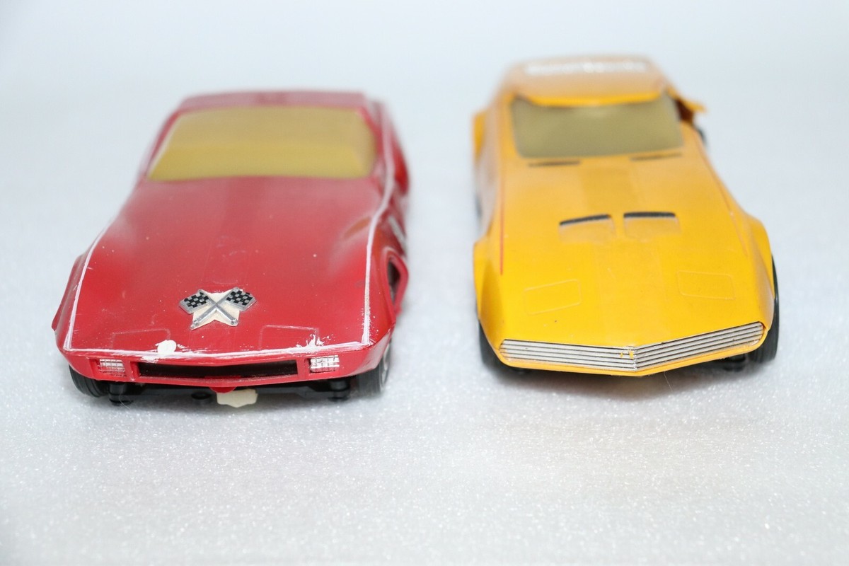 1969 Amaze-A-Matics Battery operated, Programmable Toy Cars