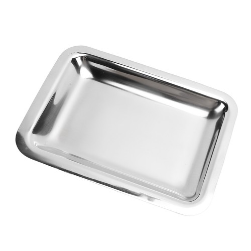 304 Stainless Steel Serving Tray Thickened Rectangular Sushi Dessert Appetize US - Picture 5 of 22