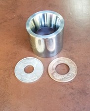 1.6"  1.535" DOUBLE SIDED 17  COIN RING MAKING TOOLS DIE