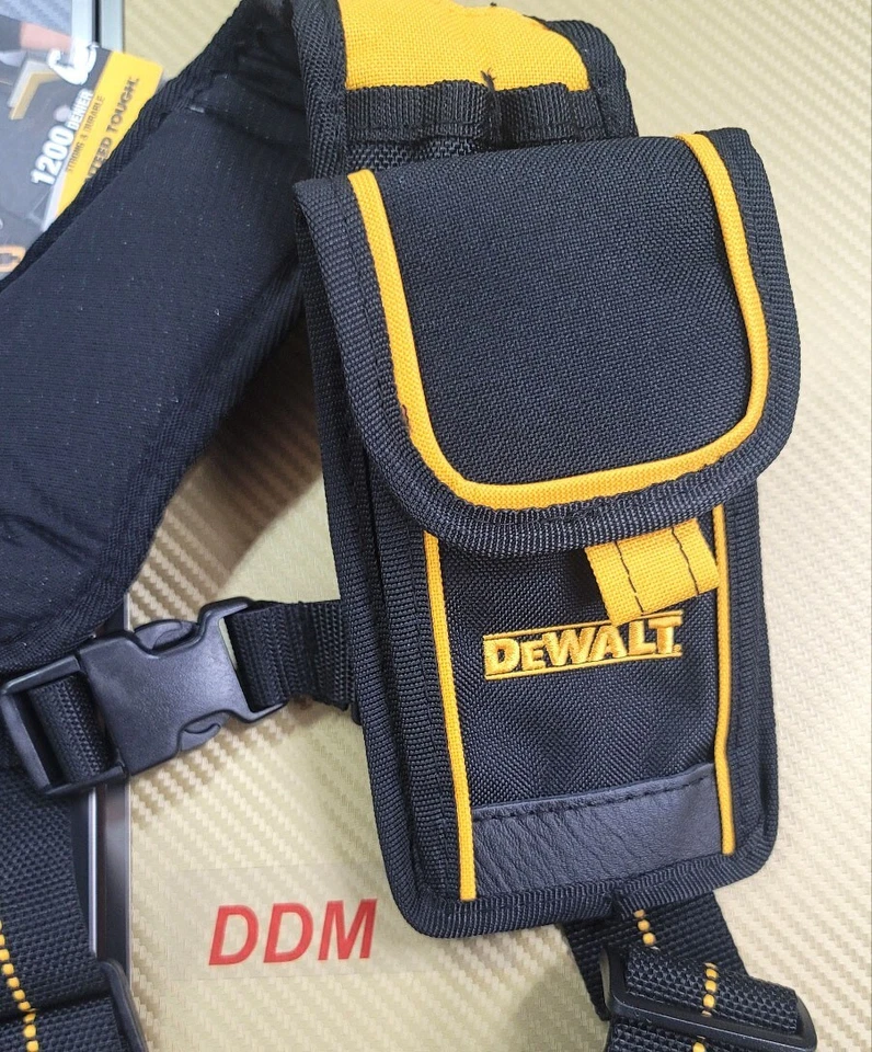 Dewalt DWST80915-8 Suspenders Pro Work Tool Belt Mobile Pouch - Image 4 of 4