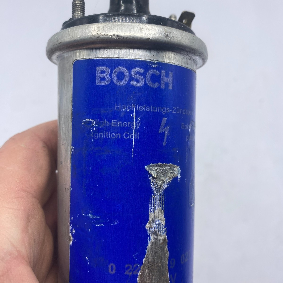 Bosch K12V Ignition Coil Alfa Romeo Fiat Morris Renault 0221119027 