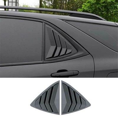 For Chevry Equinox 2018-2021 Side Vent Window Quarter Scoop Louver Cover Black
