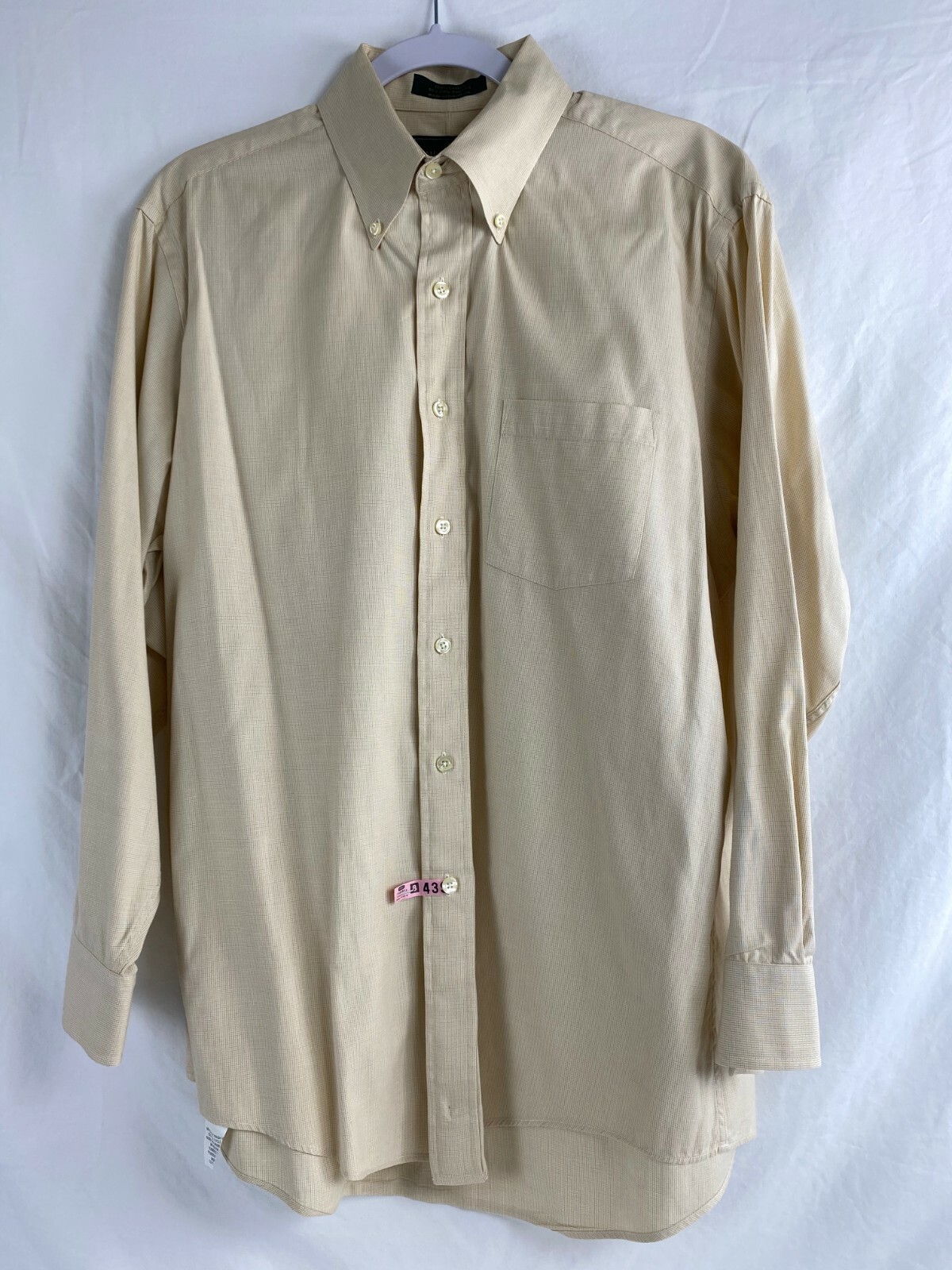 FILA Camicia uomo Embassy Row con bottoni davanti taglia 16 collo 32 33 cotone. B.15.
