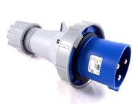 63A Cee Stecker IP66 / IP67 3-Polig - Power Twist - 63A 3P Blau - Pce 033-6