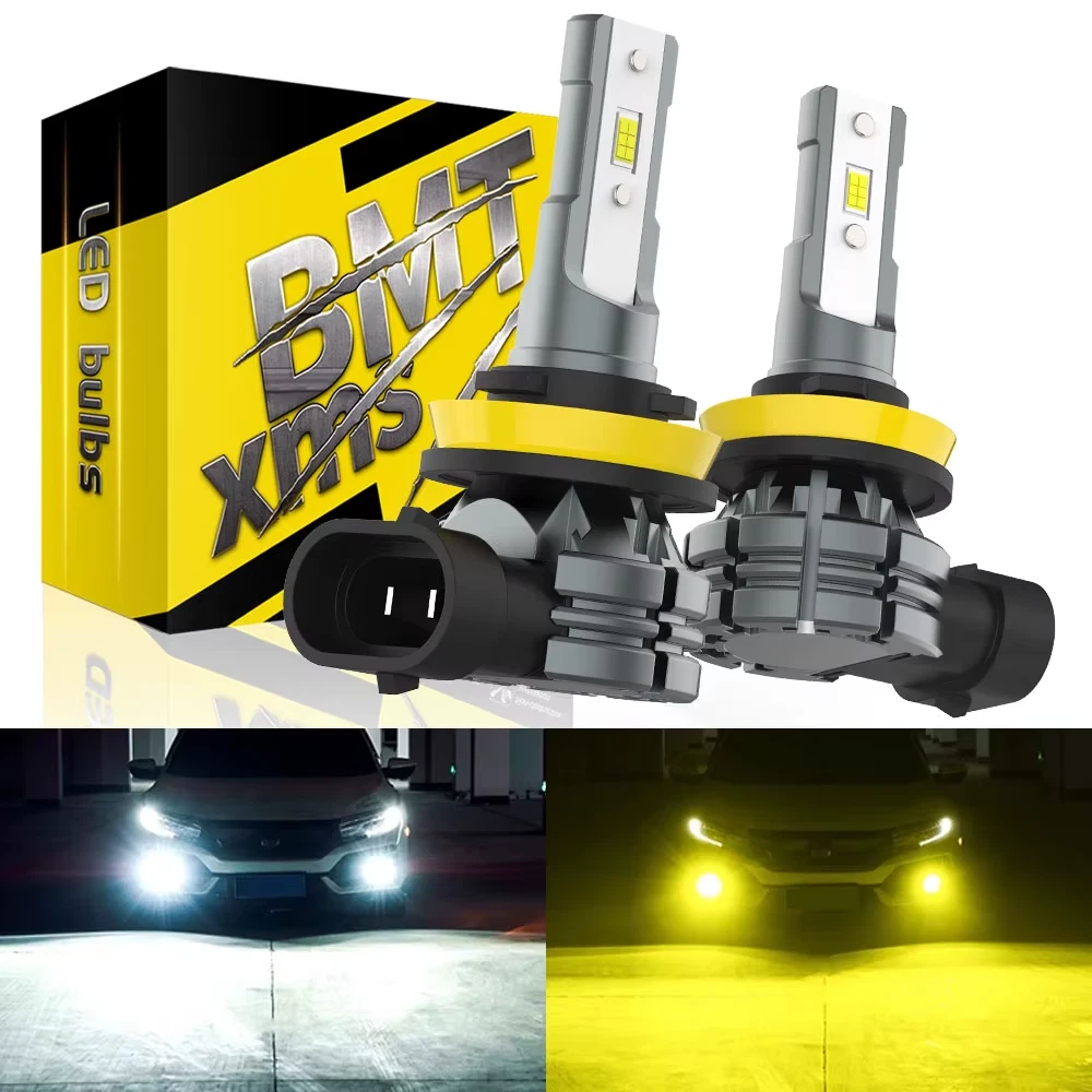 LED Fog Light Bulbs H8 H11 9005 9006 Canbus HB3 HB4