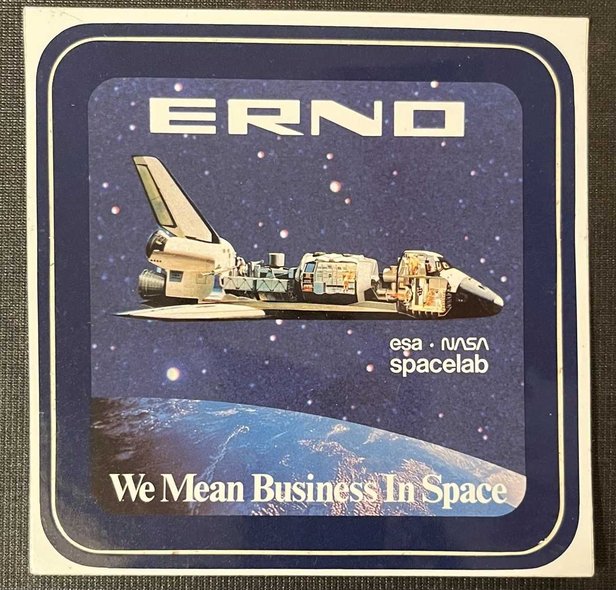 NASA Sticker Space Shuttle Exploration Mission Collectibles for