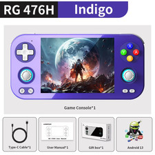 RG 476H Android Handheld Game Console 4.7"HD Multi-Touch Full Screen Hall Trigge