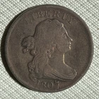 Photo of a 1807-P Half Cent from an eBay listing that sold on Jul 4, 2026