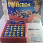 Vintage 1990 Perfection Game Milton Bradley Complete Tested Working w/ Box USA