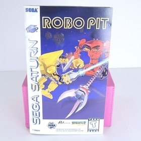 Robo Pit (Sega Saturn, 1996) CIB Complete w/Manual + Registration Card + No Foam