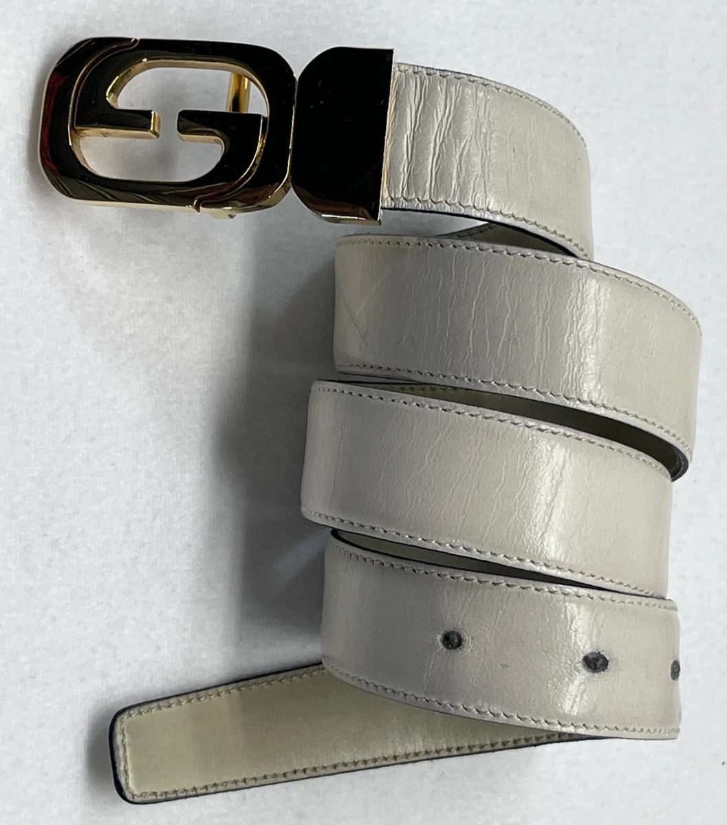 25+ Gucci Leather White Belts for Women for sale | Updated Oct 2026