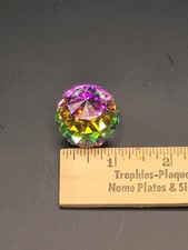 Swarovski Crystal Ball  7404NR30087  Paperweight 30mm with Mirror base plate