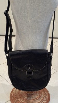Jack Georges Voyager Crossbody Bag Black Adjustable Strap