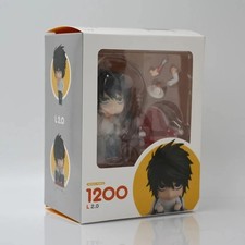 Anime Death Note L Lawliet Nendoroid 1200 PVC Statue Toy Model Hot Gifts-new