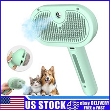3 In 1 Dog Cat Steam Brush Pet Electric Spray Massage Comb Pet Hair Removal Comb