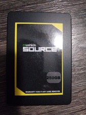 Mushkin Source 250GB, MKNSSDSR500GB, Internal SSD, Tested-Working, Used
