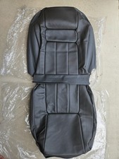 Front Seat Cover Upholstery Volvo 940 960 Sedan Wagon Dark Gray Leather 1991-95