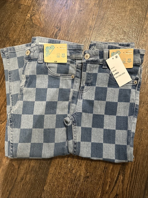 Girls NWT Lot Of 2 6 Reg Straight Leg There Abouts Jeans