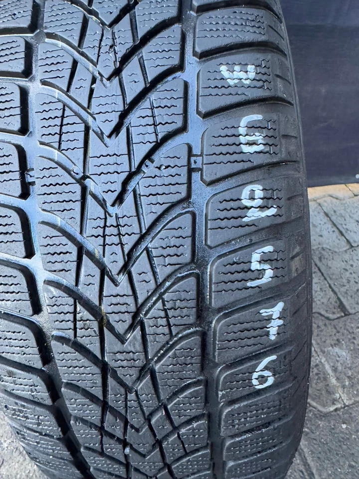 1x Dunlop SP Winter Sport 4D 205/55 R16 91H M+S Winterreifen DOT2016 6mm TOP - Bild 4 von 4