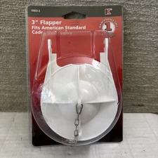 Keeney American Standard K833-2 Flapper Cadet Flush Valve 3” White NEW