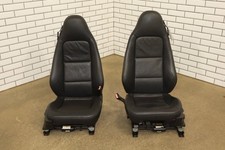 Bmw Z3 E36 Roadster Black Leather Seats Set Pair Leftright Oem