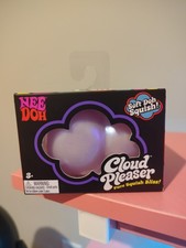 Schylling Nee Doh Cloud Pleaser Soft Doh Squish Squeeze Toy, Purple 26005NAB