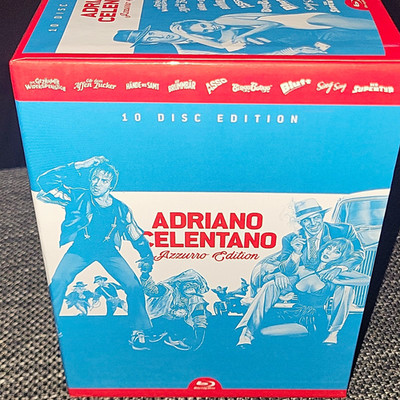 Adriano Celentano Azzurro Edition 10-Disc Blu-ray (2017)