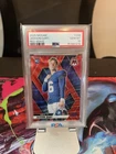 2025 Panini Mosaic Red wave Variation Jaxson Dart /27 PSA 10 Pop 1 GIANTS