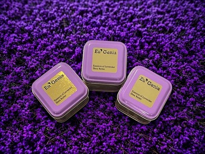 Eu Genia Essence of Lavender Shea Butter Trio Gift Set of 3 (2oz)
