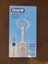 Oral-B Vitality Deep Clean Rechargeable Electric Toothbrush - White