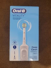 Oral-B Vitality Deep Clean Rechargeable Electric Toothbrush - White