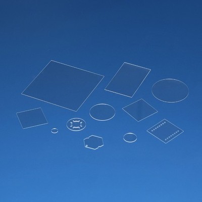 Imported Corning Slim Eagle XG Glass Substrate 100x100mm Thickness 0.2/0.5/0.7mm