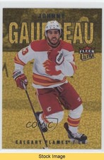 2021 Upper Deck Fleer Ultra Gold Speckled Rainbow Foil Johnny Gaudreau READ 0il7