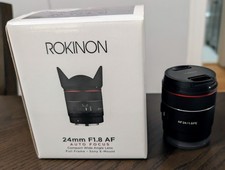 Rokinon Samyang AF 24mm f1.8 Lens Sony FE