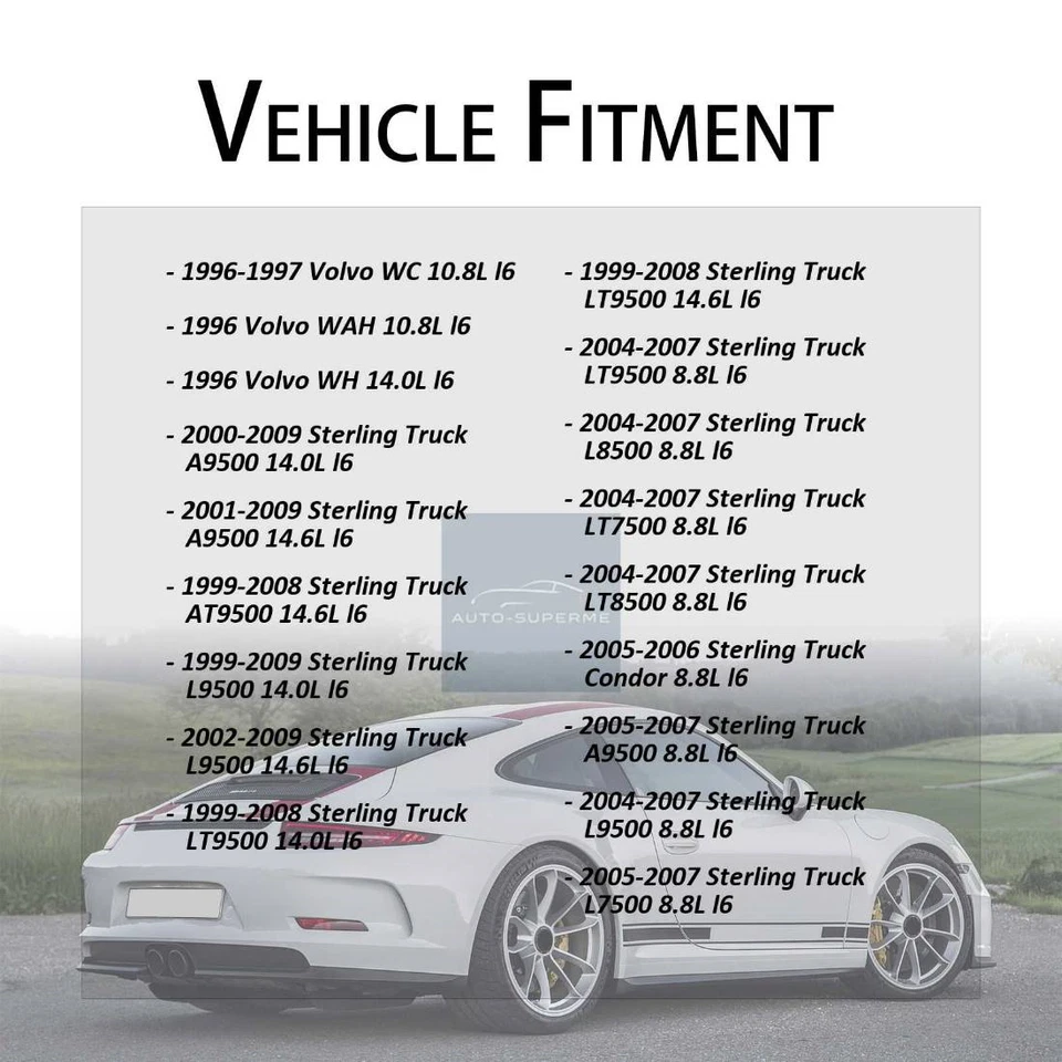 Termostato de refrigerante de motor para camión Sterling A9500 2004-2007 Foto 3 de 4