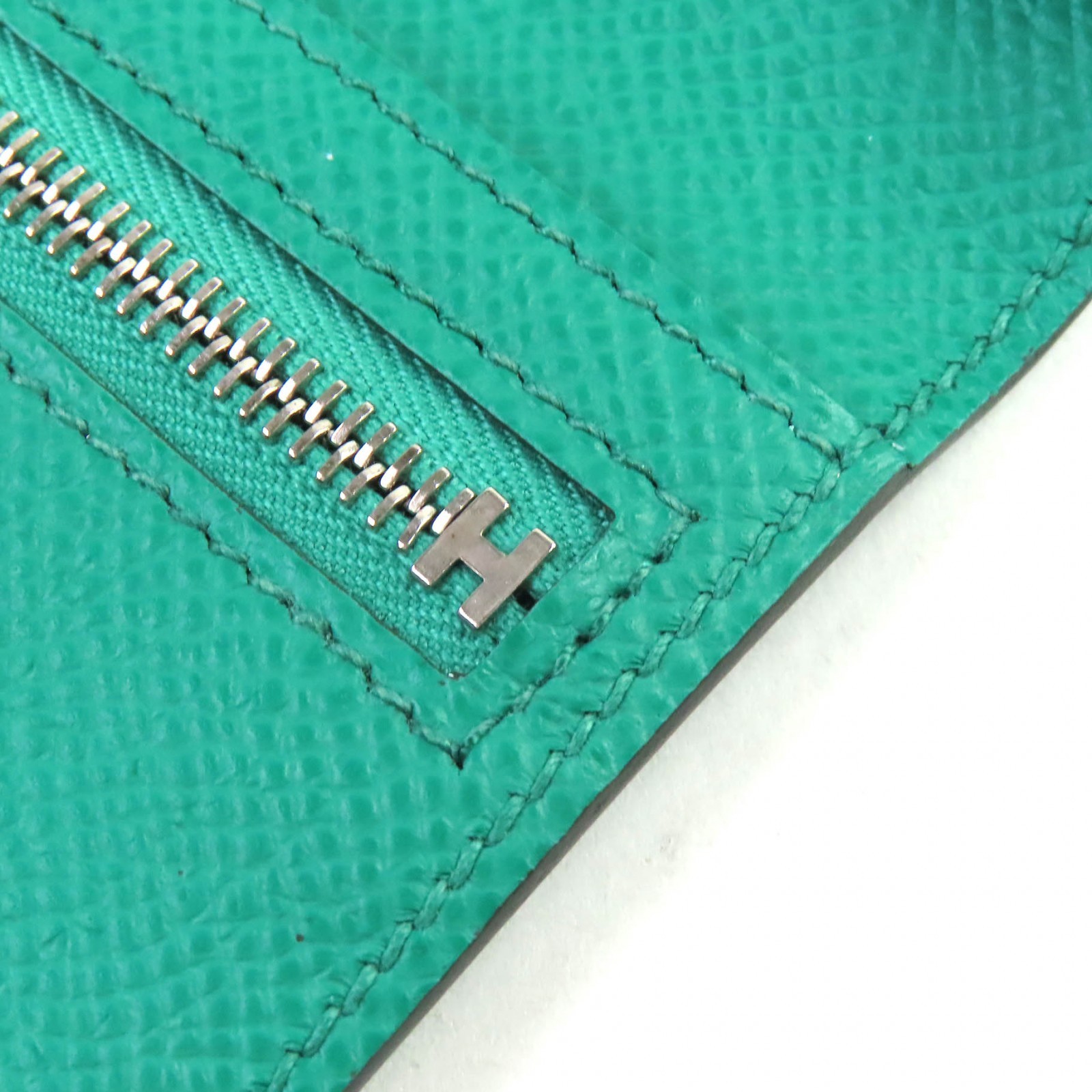 HERMES Purse Beansufla H logo long wallet Epsom Women thumbnail 8